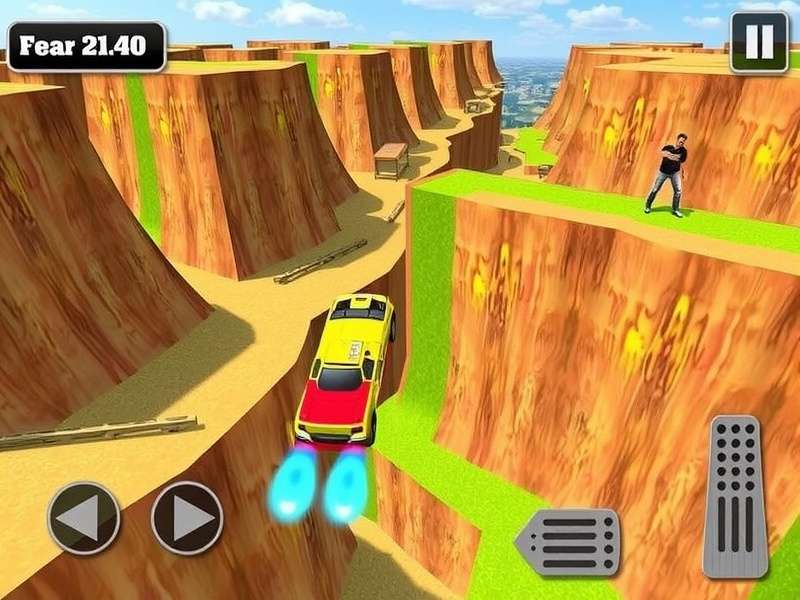 Punjabi Cliff Dominator Game Screenshot